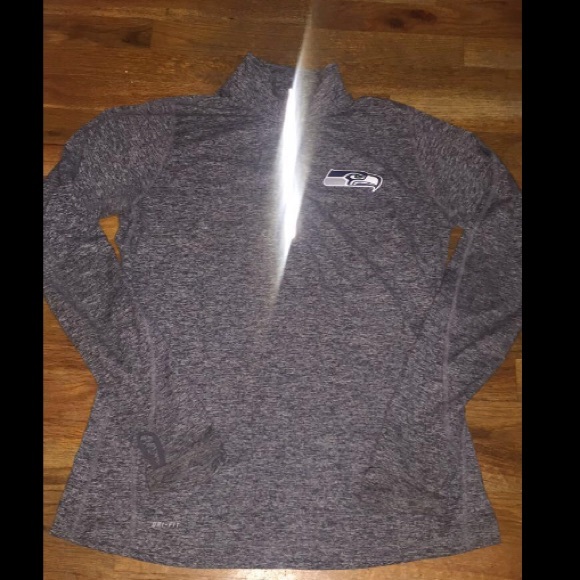 Nike Seattle Seahawks Quarter Zip - Picture 3 of 6